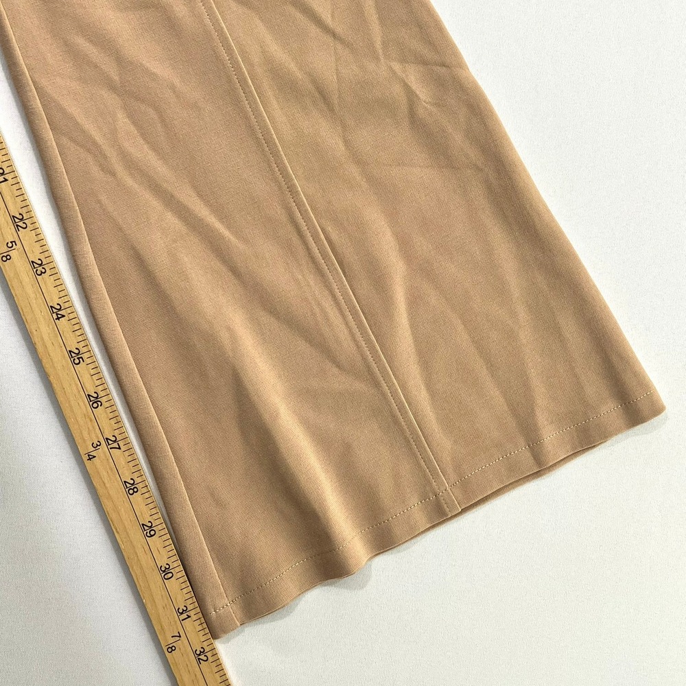 Dear Scarlett NWT Magic Flare‎ Pants Women's 1X Tan Beige Tummy Control Pull On - Picture 7 of 16